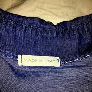 Italian denim shirt women